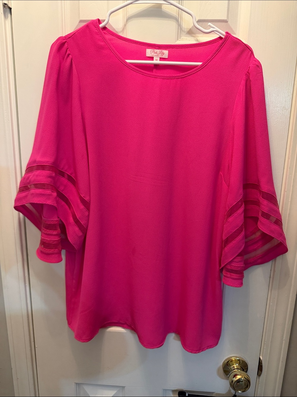 Pink Lily Blouse -